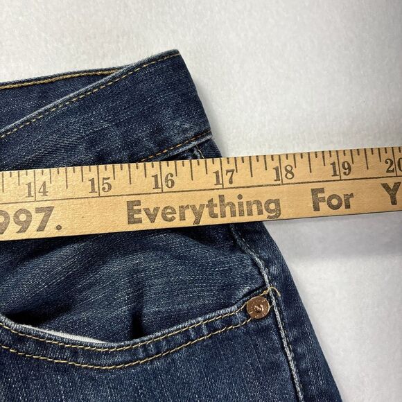 Polo Ralph Lauren Mens Jeans 34x29 relaxed fit straight Leg blue denim Baggy Y2K - Picture 9 of 16